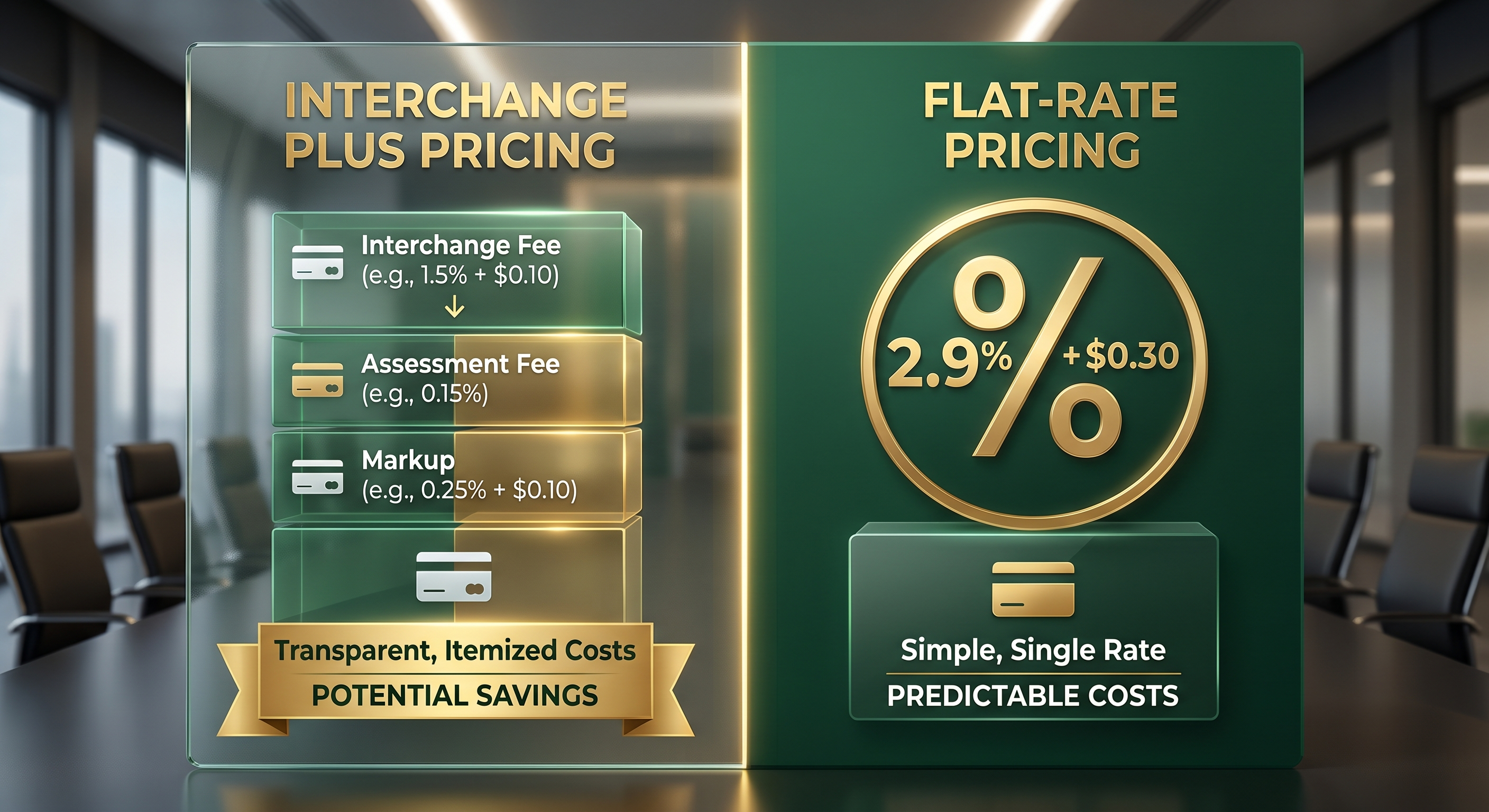 Interchange Plus vs Flat-Rate Pricing