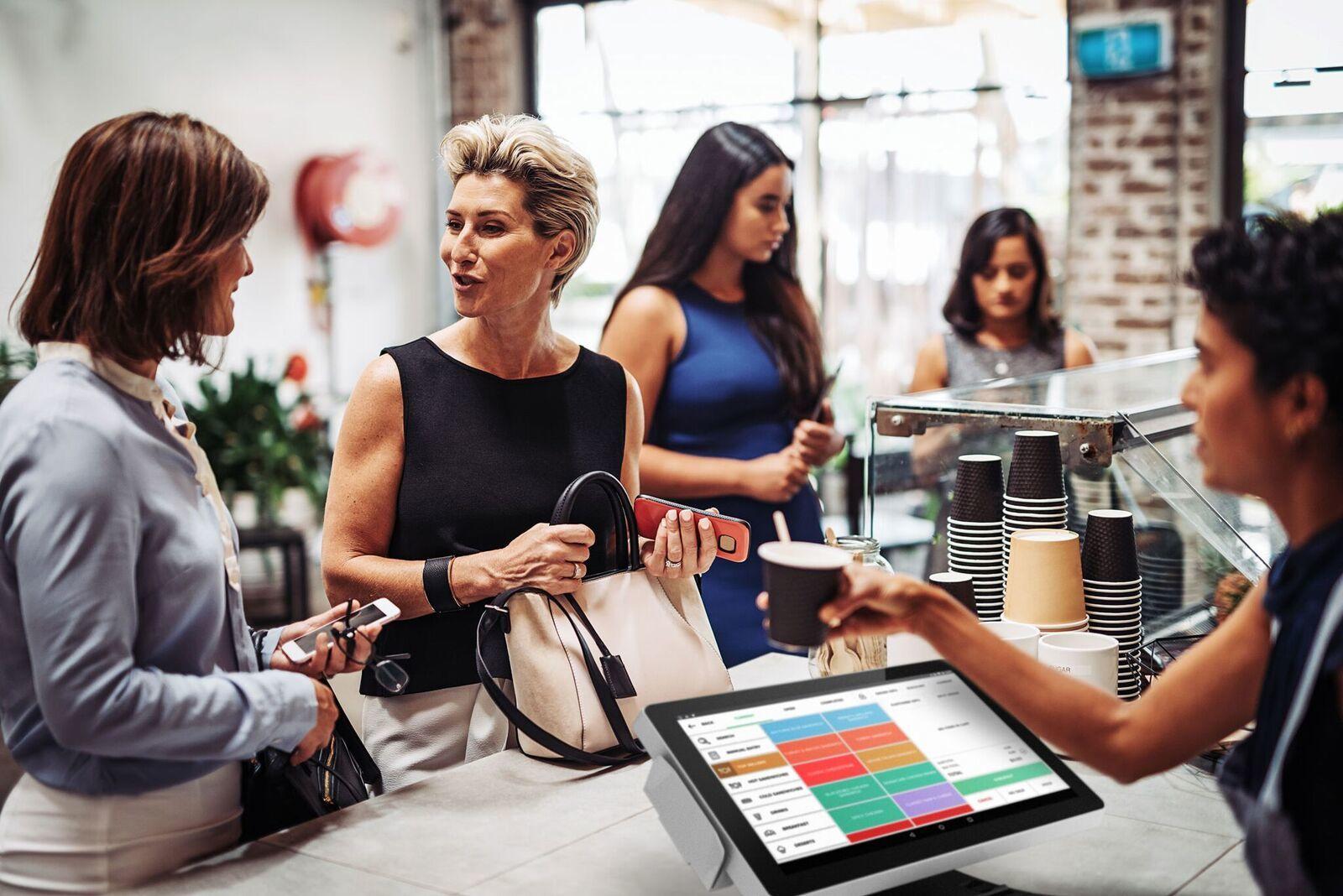 Retail checkout with POS