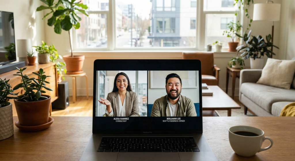 Seattle Credit Card Processing Video Call Conversation